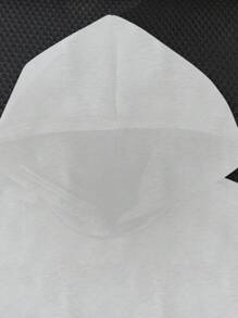 SHEIN 印有艺术图案的青少年男孩卫衣 - 灰色 - 查看 3