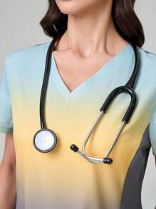TaskEZ Simple & Fashionable Casual Daily Scrub Uniform Set
