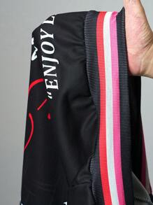 Slaydiva Casual Oversized Street Style Women Long Sleeve Jacket In Fall/Winter - Black - View 8