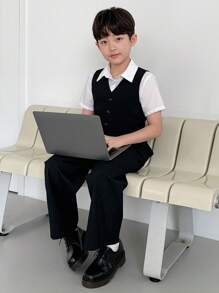 DAZY 青少年男孩绅士西装，秋装