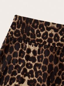 Muchica 4pcs/Set Sportswear High Waist Elasticated Cycling Leggings - Multicolor - View 3