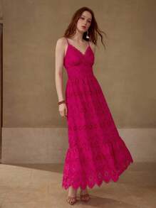 MOTF 荷叶边下摆拉链连衣裙