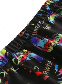 牛奶丝舒适印花平角内裤，青少年男童内裤