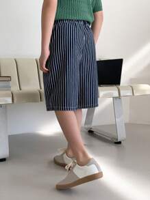 DAZY Tween Boy Fall Denim Shorts For Boys, Back To School Clothes - Medium Wash - View 5