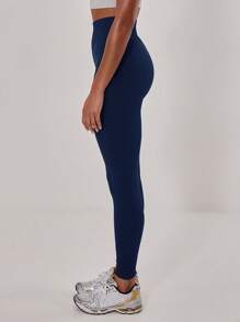 Musera Sport Ribbed High Waist Activewear Contour Leggings Workout Summer Gym Fitness