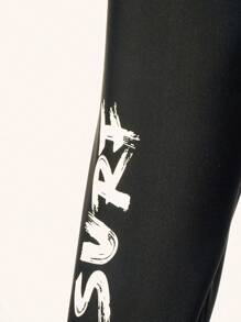 Manfinity Men's Tropical Print Long Sleeve Rash Guard Swim Shirt For Surfing And Swimming - Multicolor - View 3