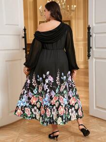 Modelyn Plus Size Simple Fashion Casual Everyday Dress