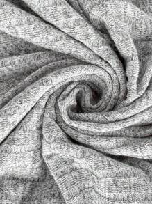 EMERY ROSE Camiseta casual de primavera y verano para mujer con cuello en V y manga corta, con empalmes de colores mezclados y puños plisados en los colores negro, blanco y gris - Multicolor - Ver 4