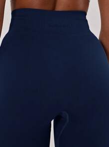 Musera Sport Ribbed High Waist Activewear Contour Leggings Workout Summer Gym Fitness