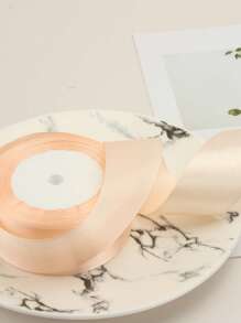 1 卷 4cm*25 码/4cm*100 码彩色丝带、节日礼物、婚礼装饰、DIY 工艺品、蝴蝶结、头饰、花束领带丝带、烘焙蛋糕包装袋、生日礼物、情人节