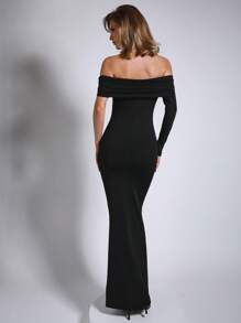 COSMINA Women's Elegant Off Shoulder Dress, Suitable For Party And Banquet, Spring/Summer