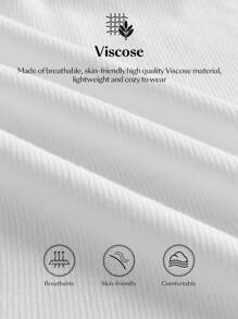 Ontre Top a maglia bianco classico, nuovo per la primavera 2025, top casual a costine, regalo ideale per la Festa di San Valentino