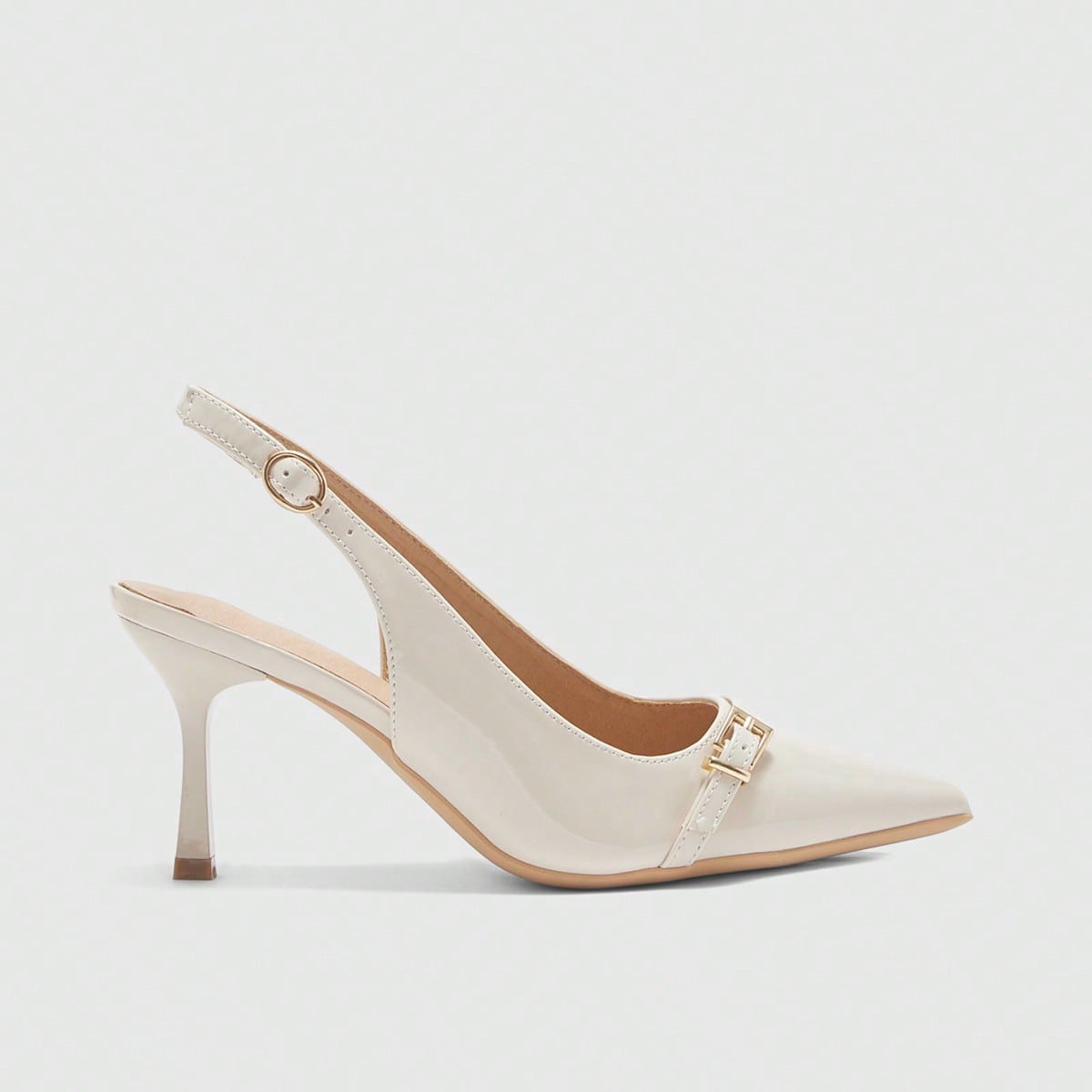 Tacones altos de punta fina para mujer, tacones finos y sexy de tacón alto para uso diario, fiesta, boda y oficina, color beige