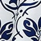 Blue and White