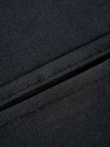 SHEIN 1 件黑色 50 * 120Cm/65 * 150Cm/80 * 180Cm/100 * 200Cm/120 * 220Cm 拱门背景面料拱门罩，双面莱卡弹力面料拱门背景，适用于婚礼和生日派对拱门装饰（不含拱门，仅含面料背景） - 黑色 - 查看 11