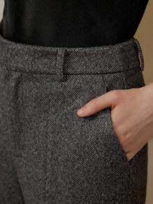 MOTF PREMIUM TAILORED PRESS CREASE SUIT PANTS - Black - View 2