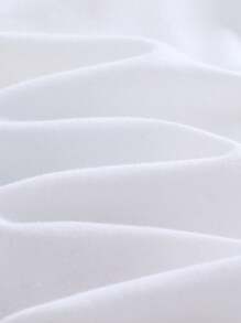 Cozy Pixies 2pcs/Set Young Girl Cartoon Strawberry Pattern Knit Soft Round Neck Short Sleeve Pullover Top And Elastic Waist Shorts - Multicolor - View 9