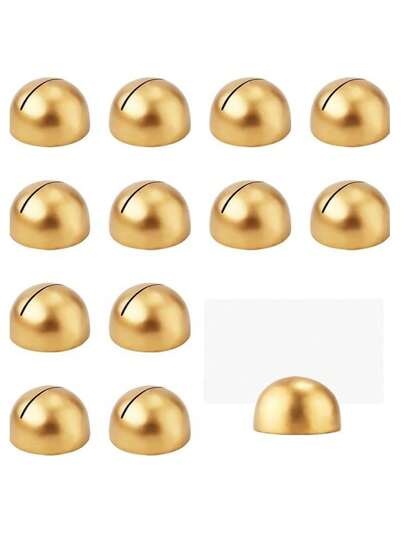 2pcs/5pcs Table Number Holders, For Wedding, Banquet, Anniversary, Birthday Party, Meeting, For Displaying Place Cards, Note And Table Signs,Back To School,School Supplies