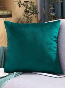 纯色法兰绒装饰枕套客厅卧室装饰