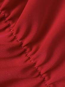 Swim Chiccia Women's Plain Color Metal Pendant Decoration Sexy Halter Bikini Set Summer