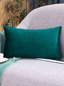 纯色法兰绒装饰枕套客厅卧室装饰