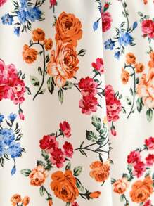 SHEIN VCAY 女士休闲简约吊带春季迷你连衣裙，适合日常穿着 - 淺粉色 - 查看 6