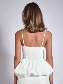 COSMINA Women Business Casual Cami, Blogger Style Office Siren Outfits, Old Money Style Summer Top For Women, White