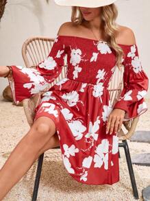 Breezaya Women Casual A-Line Dress, Minimalist & Fashionable For Daily Wear - Red - View 7