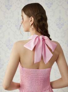 SHEIN MOD 女士海滩风景印花吊带连衣裙，度假