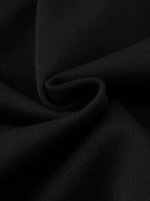 ROMWE MEN Street Life Men Vintage Figure & Letter Graphic Streetwear T-Shirt, Concert Top - Black - View 5