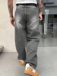 DAZY Jeans casual semplici e di moda da uomo per uso quotidiano
