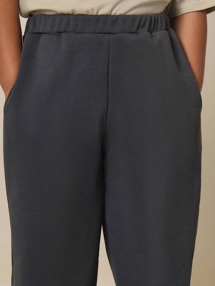 Boys Casual Two-Piece T-Shirt Co-Ord Set