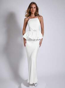 COSMINA Women Business Casual Cami, Blogger Style Office Siren Outfits, Old Money Style Summer Top For Women, White