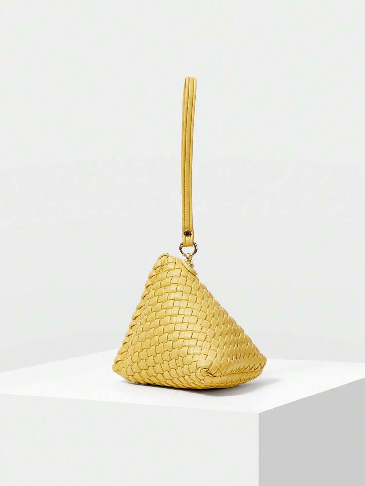 CARTERA DE MANO SENCILLA TEJIDA PARA MUJER