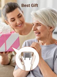 Teckwe Masajeador eléctrico de hombro y cuello 8D, masajeador de cuello con calor, almohada de masaje Shiatsu para el cuello, la espalda, los hombros y los músculos trapezoidales, regalo para hombres, mujeres, mamá, papá, regalo navideño, un regalo de salud para personas mayores, imprescindible para otoño e invierno, artículos esenciales para camping, vacaciones y accesorios de camping