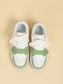 CUCCOO EASI Women's Solid Color Lace-Up Simple Casual Platform Wedges Sneakers Spring Summer Shoe Tainers