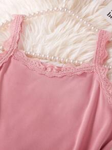 2pcs/Set Elegant Teen Girl Comfortable Vest Camisole & Shorts Underwear Set Youth Girl Clothes Girl Set Clothes Teen  Girl Clothes Sets Teen Girl Clothes Set