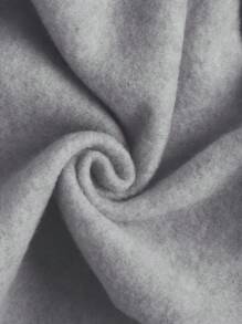 Manfinity Roghcode Pantalones de chándal de cintura con cordón y color contrastante para hombre, otoño/invierno