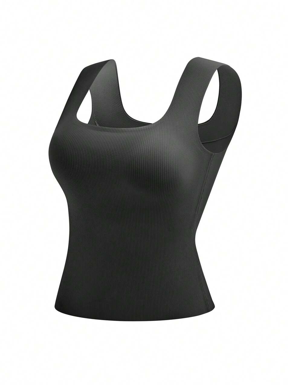 Plus Dream Curve 2ndSkin Built-In Bra Tank Top