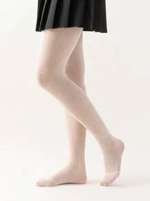 ROMWE Kawaii Strumpbyxor/Strumpbyxor/Leggings/Skinny Byxor för damer - Vitt - Visa 3