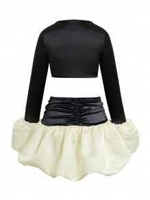 INAWLY 女士时尚衬衫，简约时尚，适合日常休闲穿着 - 黑色 - 查看 6