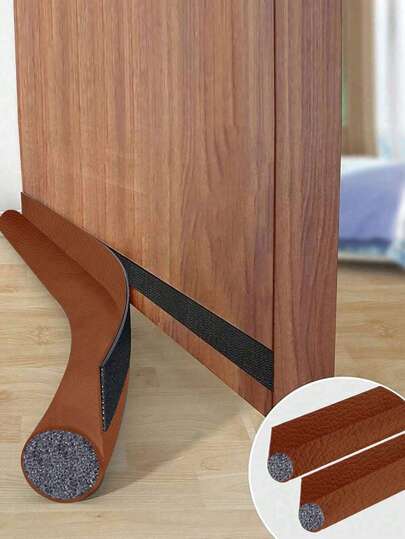 1pc Door Bottom Sealing Strip For Soundproof And Windproof