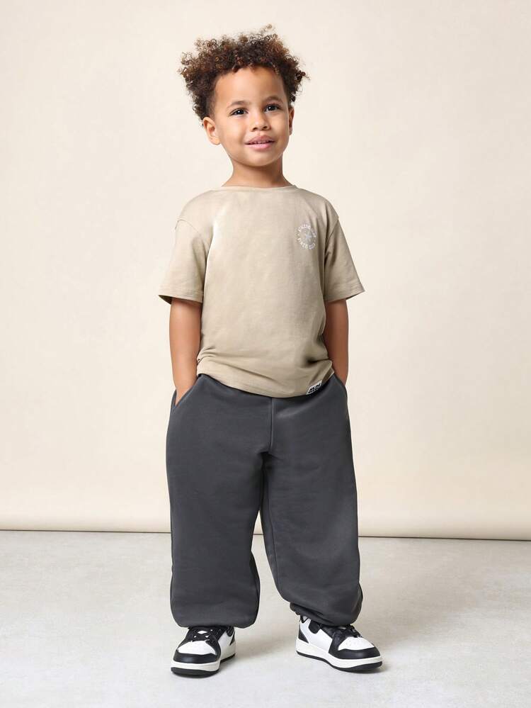 Boys Casual Two-Piece T-Shirt Co-Ord Set
