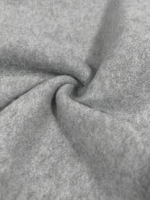 INAWLY 女士纯色连帽运动衫，简约时尚的日常休闲装 - 灰色 - 查看 5