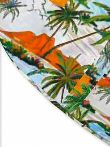 Manfinity Dauomo 男士简约时尚休闲衬衫和短裤套装，适合日常穿着 - 彩色 - 查看 7