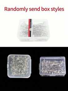 100pcs Crystal Rhinestone Head Pins With Plastic Box,Diamond Bouquet Pins ,Rhinestones Corsages Pins , Crystals Gems Diamonds For Floral Flower Bouquets ,Wedding Floral ,Bridal Hair Accessories Jewelry Decor DIY Craft Sewing,Sewing Machine Accessories, Sewing, Embroidery Fixing, Clothing Pattern Fixing