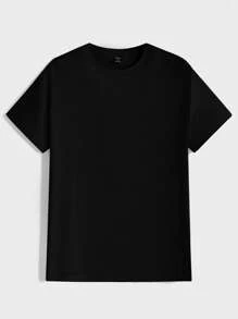 RueChic 100%Cotton Men's Basic Round Neck T-Shirt Set (Multiple Pieces) - Multicolor - View 10