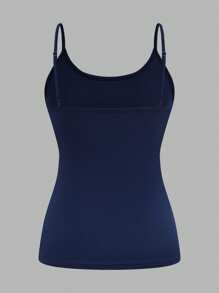 SHEIN EZwear 4pcs Summer Simple Solid Cami Top Back To School - Multicolor - View 13