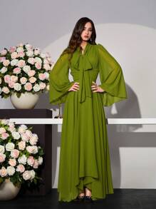 Modelyn 女士长款连衣裙简约时尚休闲日常