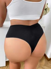 Tanga cu talie mijlocie, mai mare, simplu și la modă, ocazional, zilnic